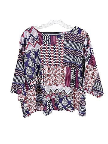 Purejill Short Sleeve Blouse (view 1)