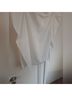RODEBJER 100% Cotton White Long Sleeve Blouse Size XL - photo 5