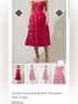 Sugarlips Floral Red Pink Cocktail Dress Size S - photo 4