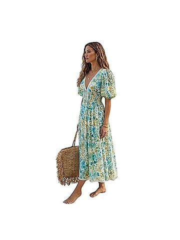 Rococo Sand elan midi dress Cocktail Dress (view 1)