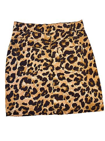 Boston Proper Exploded Cheetah Print Pull On Skort (view 2)
