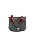 Dooney & Bourke Brown Red Black Shoulder Bag One size - photo 1