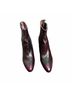 A.S.98 100% Leather Black Purple Ankle Boots Size EU 38 - photo 8