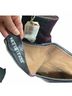 A.S.98 100% Leather Black Purple Ankle Boots Size EU 38 - photo 6