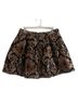 Gianni Bini 100% Polyester 100% Rayon Graphic Black Gold Formal Skirt Size L - photo 2