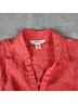 Athleta 100% Linen Solid Red Short Sleeve Blouse Size XS - photo 4
