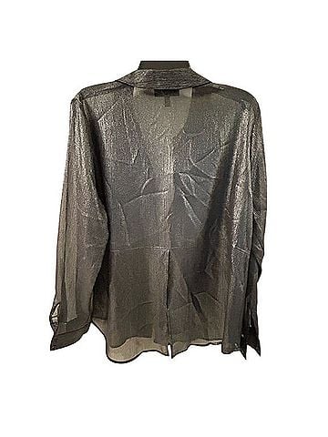 Lane Bryant Long Sleeve Button-Down Shirt (view 2)