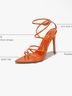 Cape Robbin Orange Sandals Size 10 - photo 11