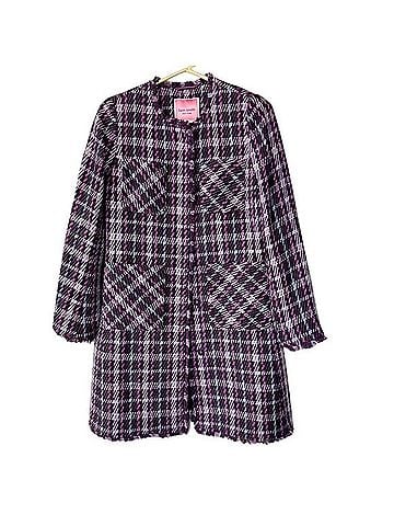 Kate Spade New York tweed overcoat Jacket (view 1)