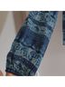 LoveShackFancy 100% Cotton Floral Blue Long Sleeve Blouse Size XS - photo 9