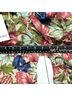 Walter Baker 100% Polyester Floral Blue Cocktail Dress Size 4 - photo 6