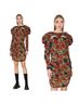 Walter Baker 100% Polyester Floral Blue Cocktail Dress Size 4 - photo 1