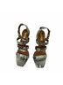 Paris Texas Snake Print Multi Color Heels Size EU 39 1/2 - photo 7