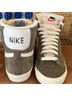 Nike 100% Suede Gray Sneakers Size 9 - photo 5
