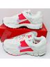 Nike White Red Sneakers Size 6 1/2 - photo 5