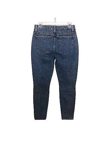 Alice + Olivia Embroidered Mid-Rise Skinny Jean Jeans (view 2)