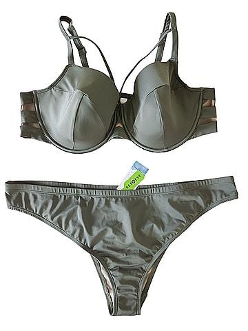Swim by Cacique Two Piece Swimsuit (view 1)