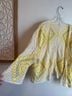 Pol 100% Polyester Yellow Blue White Cardigan One size - photo 7
