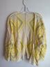 Pol 100% Polyester Yellow Blue White Cardigan One size - photo 4