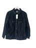 Universal Thread Solid Black Blue Denim Jacket Size M - photo 1