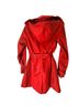 Michael Kors 57% Cotton 43% Polyester 100% Polyester Red Trenchcoat Size S - photo 2