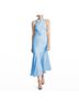 Sachin + Babi 100% Polyester Solid Blue Cocktail Dress Size 4 - photo 9