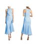 Sachin + Babi 100% Polyester Solid Blue Cocktail Dress Size 4 - photo 1