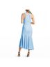 Sachin + Babi 100% Polyester Solid Blue Cocktail Dress Size 4 - photo 7