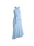 Sachin + Babi 100% Polyester Solid Blue Cocktail Dress Size 4 - photo 4