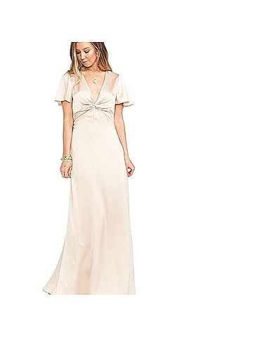 Show Me Your Mumu mummy satin twist Cocktail Dress (view 1)