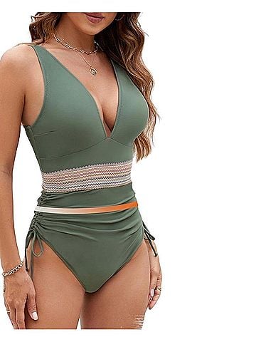 Amazon Basics One Piece Swimsuit (view 1)