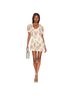 LoveShackFancy Floral Pink Ivory Casual Dress Size S - photo 1