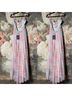 Needle & Thread Floral Pink Gray Casual Dress Size 8 - photo 3