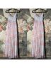 Needle & Thread Floral Pink Gray Casual Dress Size 8 - photo 4