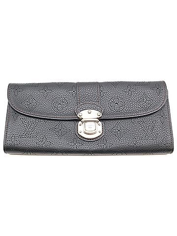 Louis Vuitton LOUIS VUITTON M58163 Portefeuille Iris Mahina Long Wallet (with coin purse) Noir (Women's) (view 1)