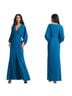 Sachin + Babi 100% Polyester Blue Cocktail Dress Size 4 - photo 2
