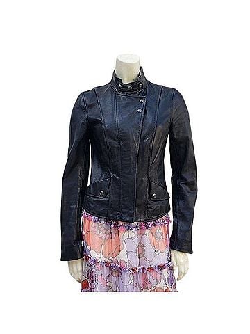 Armani Exchange Leather Jacket (view 1)