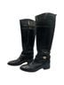 Tory Burch 100% Leather Black Boots Size 7 1/2 - photo 1