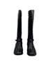 Tory Burch 100% Leather Black Boots Size 7 1/2 - photo 4