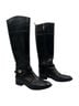 Tory Burch 100% Leather Black Boots Size 7 1/2 - photo 6