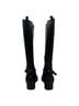 Tory Burch 100% Leather Black Boots Size 7 1/2 - photo 2
