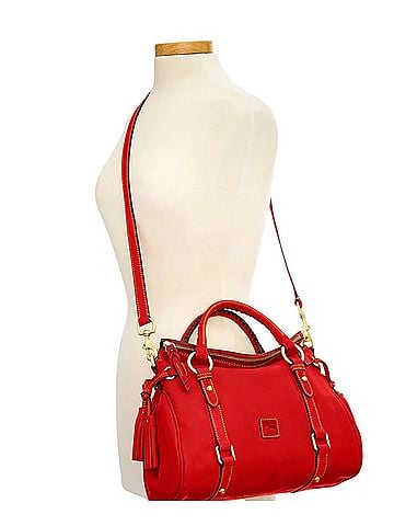 Dooney & Bourke large Florentine leather  Leather Satchel (view 1)