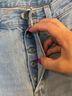 Levi's 100% Cotton Blue Jeans Size 28 waist - photo 4