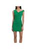 Self-Portrait Solid Green Cocktail Dress Size 0 - photo 1