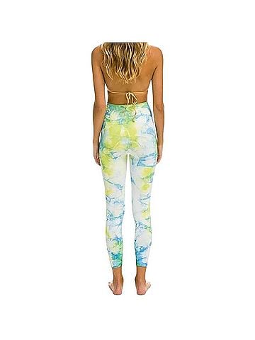 Aviator Nation Hand Dyed Cropped High Rise Leggings Leggings (view 2)