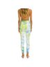 Aviator Nation Tie-dye White Yellow Leggings Size M - photo 2