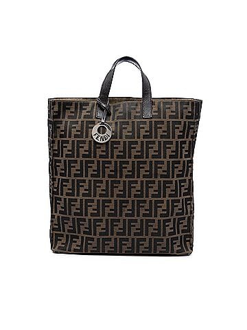 Fendi Zucca Canvas Shopping Tote (view 1)