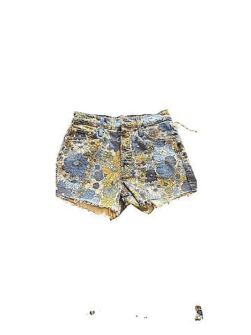 Mother tomcat kick fray Denim Shorts (view 1)