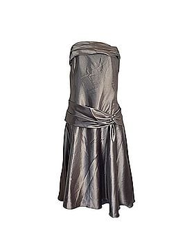 long revealing evening dresses Halte V-neck Navy Sexy Evening Dress Chiffon Long With Split main image 0