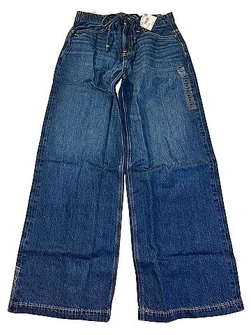 American Eagle Outfitters American Eagle AE Dreamy Drape Strigid Low-Rise Ultra Wide-Leg  Jeans (view 1)